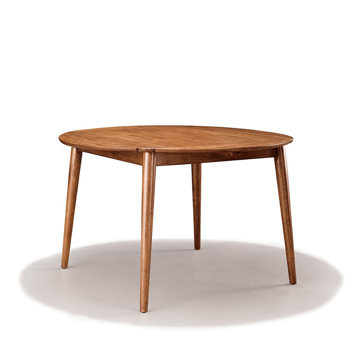 Emery Extendable Round Table Wood