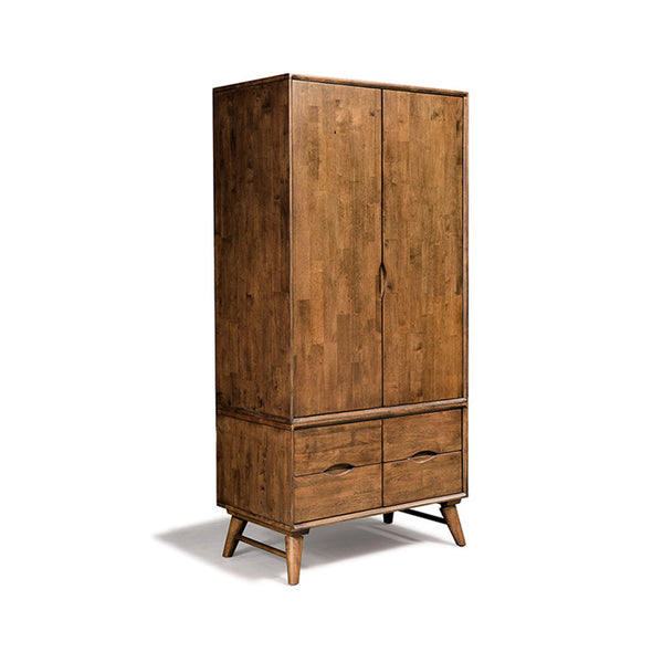 Betsy Wardrobe (Double Door) Walnut  Solid Wood